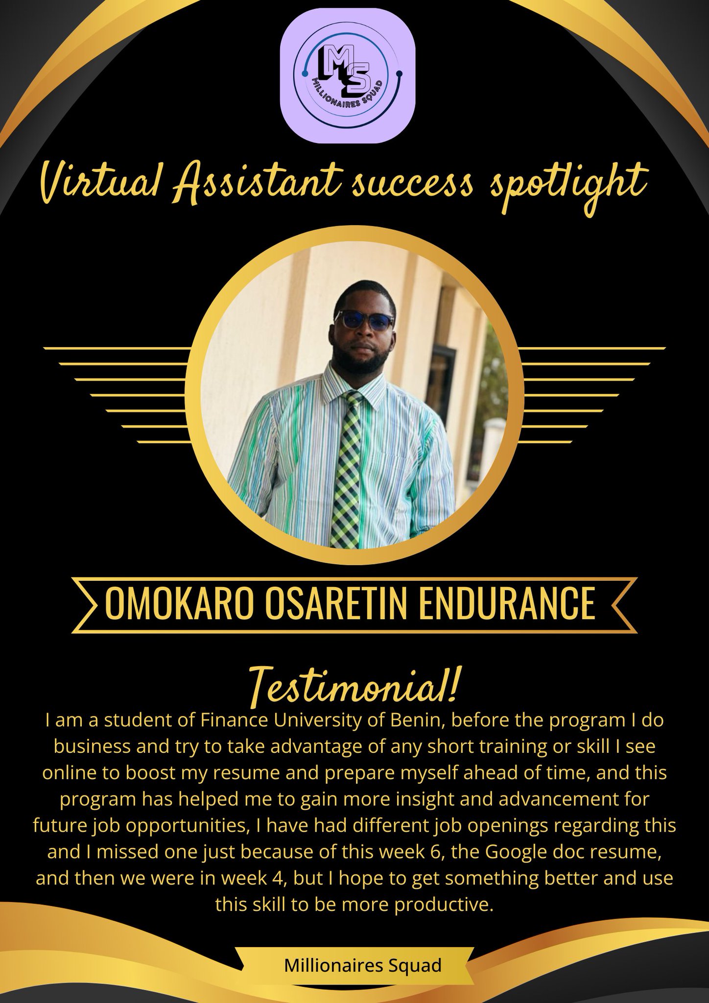 MS Digital Skill Hub graduate testimonial